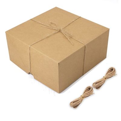 Beelooom White Gift Boxes, 12 Count, 20.3 x 20.3 x 10.2 cm, Paper Gift Boxes with Lids