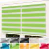 Blackout Roller Blind, Clamp-Fix, 40 x 340 cm, Green view 1