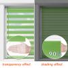 Blackout Roller Blind, Clamp-Fix, 40 x 340 cm, Green view 4