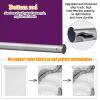 Double Roller Blind Klemmfix 30 x 130 cm, Purple view 4
