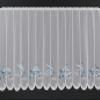 Kranzusch Dolphin Cafe Curtain 90 x 198 cm H/W, White/Gray-Blue, 1-Pack view 4