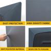 Treer TV Dust Cover, Universal Elastic Protective Cover for 22–75-Inch TVs/Computer Screens, 70-Inch, Painting Design view 4