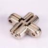 Concealed Cross Hinges, 180°, for Box Lids, Windows, Furniture, DIY, 12 × 42 mm, 2 Gold Pieces view 2