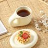 umsl 400 ml Ink-Splatter Personalized Ceramic Cup & Saucer Set view 3