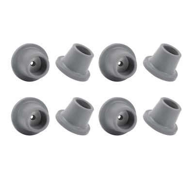 Kingke 8-Piece Set of Non-Slip Rubber Feet for Shower Chairs