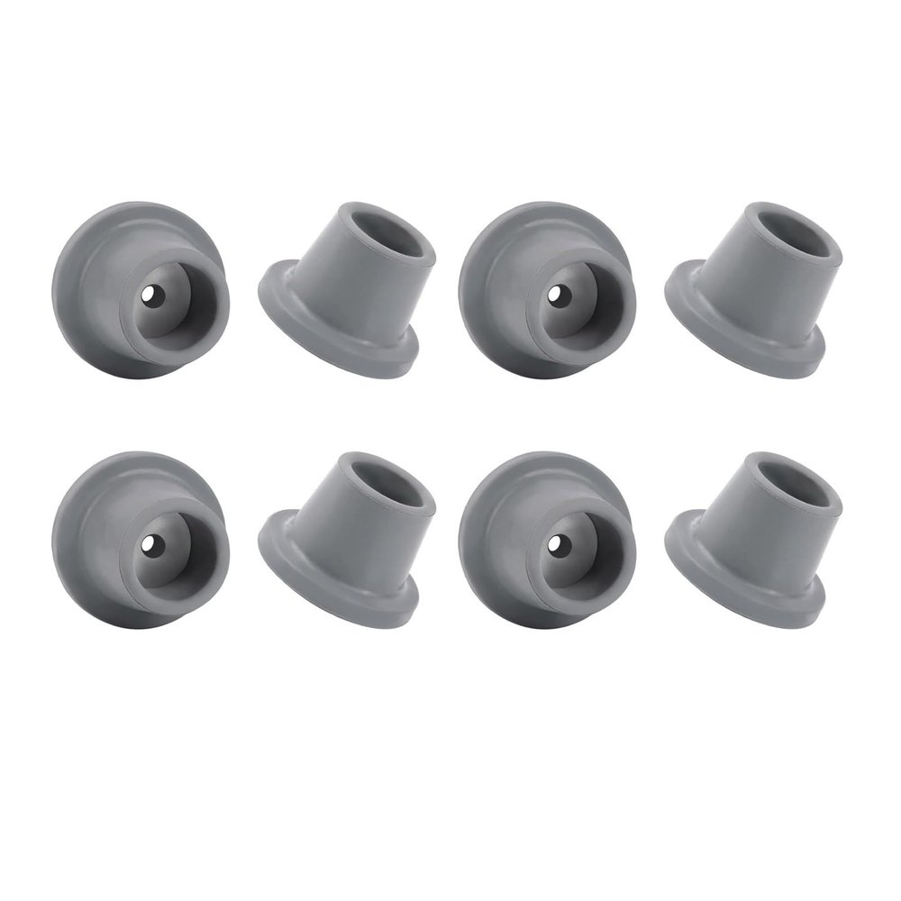 Kingke 8-Piece Set of Non-Slip Rubber Feet for Shower Chairs