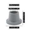Kingke 8-Piece Set of Non-Slip Rubber Feet for Shower Chairs view 3