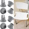 Kingke 8-Piece Set of Non-Slip Rubber Feet for Shower Chairs view 4