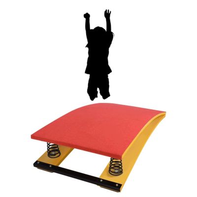 Children's Gymnastics Vaulting Board with Crash Mats