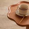 EINES Solid Cherry Wood Side Table, Modern Sofa Table view 3