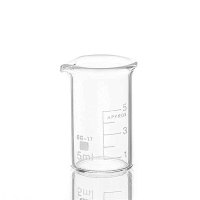 MaGiLL Lab 10-Piece 5 mL Low-Form Glass Beaker Set