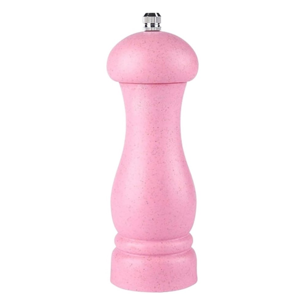 Manual Pepper and Salt Grinders, Refillable, 2-Pack, Pink