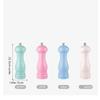 Manual Pepper and Salt Grinders, Refillable, 2-Pack, Pink view 2