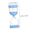 Decorative Glass Hourglasses, 3-Pack, 15, 30 and 45 Minutes view 4