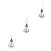 BESPORTBLE 3-Piece Crystal Ball Hanging Ornaments, Champagne Color view 1