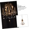 BESPORTBLE 3-Piece Crystal Ball Hanging Ornaments, Champagne Color view 4