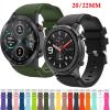 FFHAO 22 x 20 mm Silicone Band for Galaxy Watch 46/42 mm, Samsung Gear S3 Frontier/Classic, Active2, Huawei Watch GT2, 20 mm Universal, Agate view 2