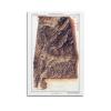HVLS Alabama Map, Retro Relief Map Poster, Decorative Canvas Artwork, 30 x 45 cm view 1