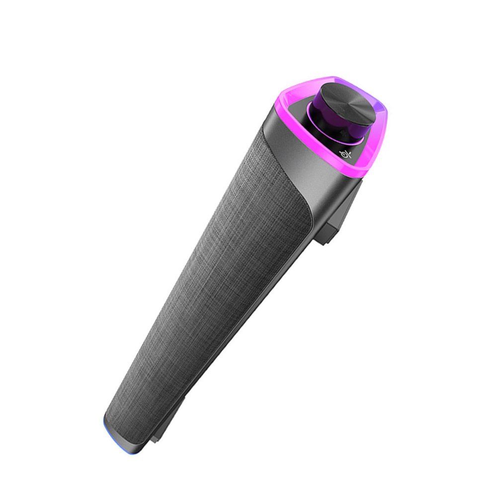 BESTonZON Stereo Soundbar with Speakers for Desktop Computers, Laptops, and Phones