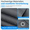 Waterproof Polyester Sun Shade Sail with Eyelets, Orange, 1.6 x 1.8 m view 4