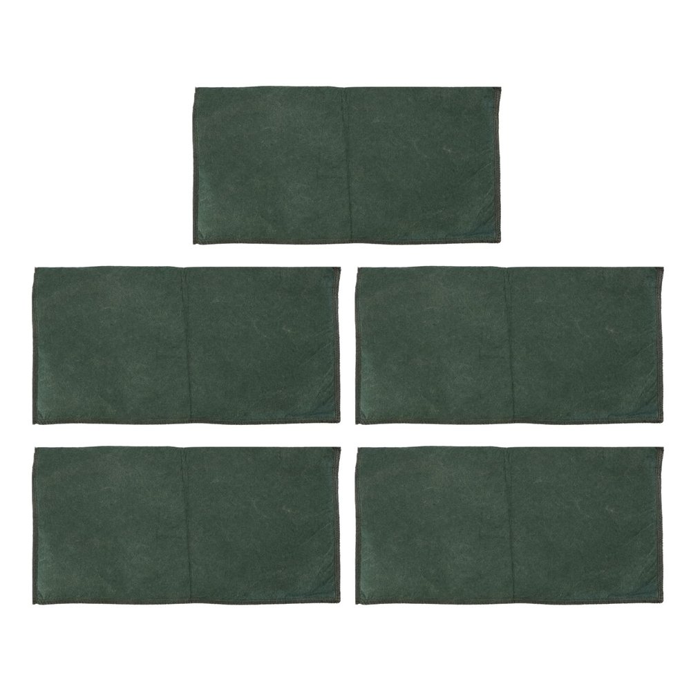 HWGING 5-Pack Nonwoven Flood Protection Bags, Absorbent Resin Flood Barrier Tubes, Reusable