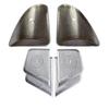 SANDNE Interior Door Triangle Tweeter Speaker Cover Trim for Benz A-Class, GLA, CLA-Class W176 X156 C117 W117 (Color: 5) view 1