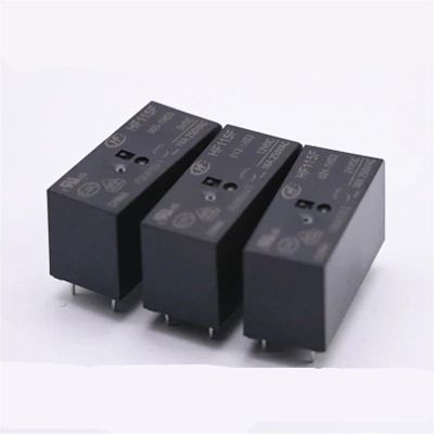 FURREN 5-Piece Relay HF115F-024-1HS3, 24 VDC, 16 A, 6-Pin