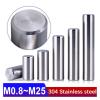 304 Stainless Steel Cylindrical Positioning Pin with Solid Shank, GB119, Length 4120 mm, M0.8–M6/M25 (Color: 10 mm, Size: M10, 5 pcs) view 2