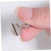 1/4-Inch Quick-Release Camera Screw, Iron, Flat Head, 5 Pieces view 4