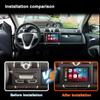 Car Radio for Smart Fortwo 451 (2005–2010), CarPlay, Android Auto, Android 12, 9-Inch Touchscreen GPS Navigation, Wi-Fi, Bluetooth, FM, RDS, USB, Split Screen (4-Core, 2GB+32GB) view 2