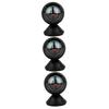 CALLARON 3-Piece Car Inclinometer, Black Dashboard Level Meter view 1