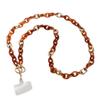 Whakano Long Acrylic Phone Lanyard, Universal Strap for All Smartphones, Dark Brown view 1