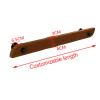 PacuM 1–20 ft Handrail Complete Set, Non-Slip Wooden Handrail for Interior Stairs, Wall-Mounted Railing for Home, Garden, and Hallways view 2