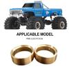 wisoolkic 2-Pack Brass Counterweights for FCX24 1/24 Crawler view 2
