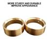 wisoolkic 2-Pack Brass Counterweights for FCX24 1/24 Crawler view 3