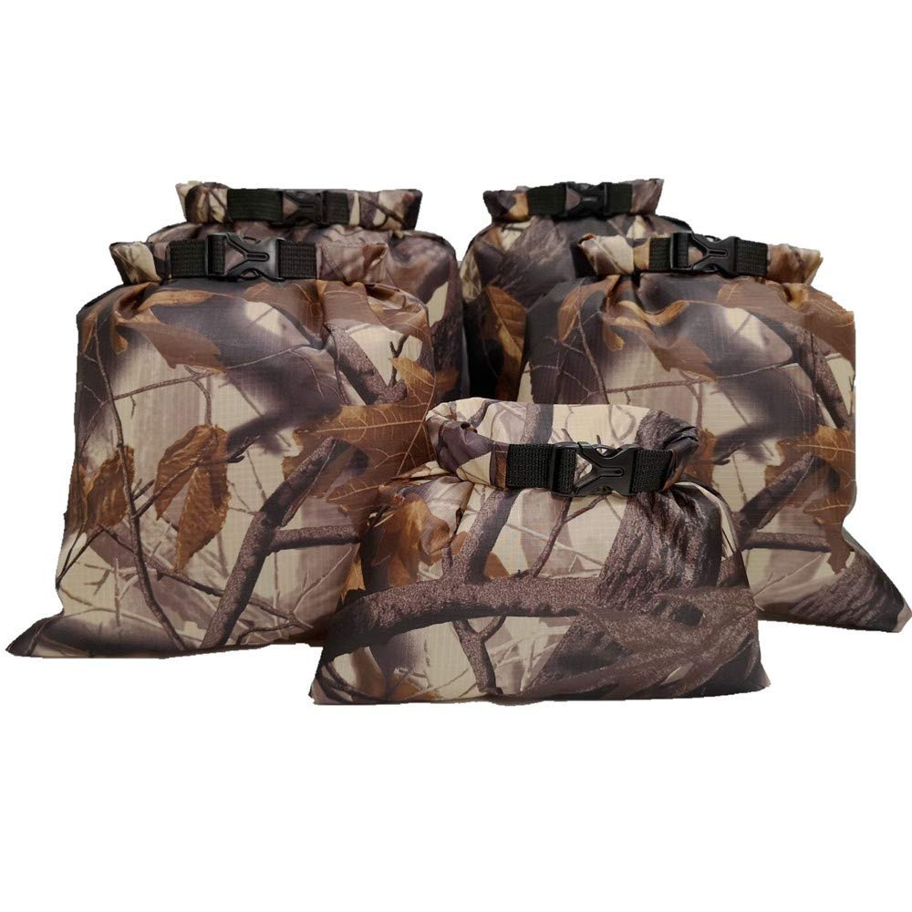 3/5-Pack Safe & Dry Bags, Water-Resistant Ultralight Dry Sacks, 1.5–6 L