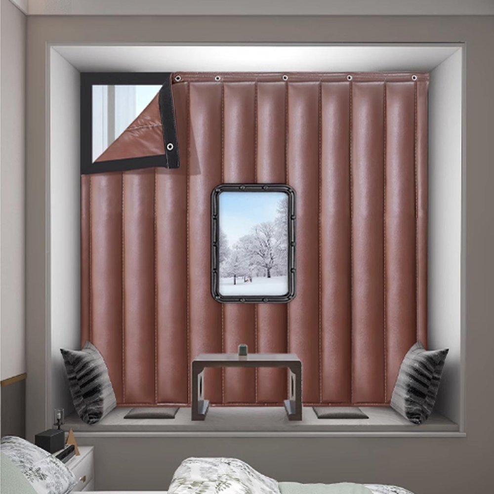 Thermal Insulation Curtain for Windows, 60 x 100 cm