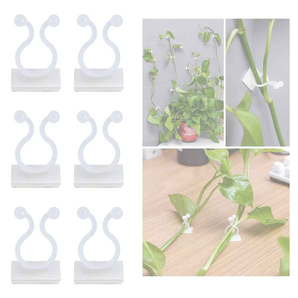 zalati Plant Climbing Supports, 10-Pack, White
