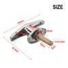 T-Type Garage Door Lock with T-Handle and 2 Keys view 2