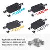 RCGOFOLLOW Aluminum Alloy Chassis Plate for Wltoys 1/18 A949 RC Car, Blue view 2
