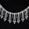 Rhinestone Chain Tassel Fringe Trim for DIY Crafts and Decorations view 3