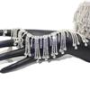 Rhinestone Chain Tassel Fringe Trim for DIY Crafts and Decorations view 4