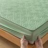 SOREZE Waterproof Queen-Size Fitted Sheet with Elastic, Quilted Mattress Cover view 4