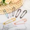 QUARKZMAN Large Safety Pins, 50 mm / 2 in, Bronze, 60-Pack view 4