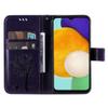 PU Leather Flip Wallet Case for Samsung Galaxy A13 5G, Tree Cat Pattern, Purple view 3