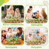 Funsland Flower Garden Building Toy, 272-Piece DIY Bouquet Set for Girls Ages 3+ view 3