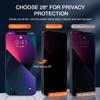 nulala Privacy Screen Protector for Xiaomi POCO X5 Pro 5G, 3-Pack Tempered Glass view 3
