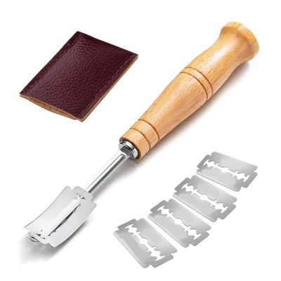 Dough Scoring Tool Set with 5 Replacement Blades