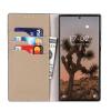 HAZARA Phone Case for Samsung Galaxy S24 Ultra/S24 Plus/S24, Luxury Handmade Genuine Leather, Wrist Strap, Card Slot Folio Case, Blue, S24 Ultra view 2