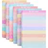 Luxylei To-Do List Notes, 6-Pack, Multicolor, Lined, Self-Stick Notepads view 1